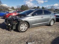 Hyundai Elantra salvage cars for sale: 2017 Hyundai Elantra SE