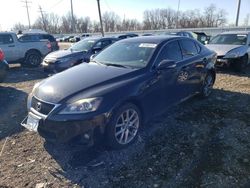 Vehiculos salvage en venta de Copart Columbus, OH: 2012 Lexus IS 250