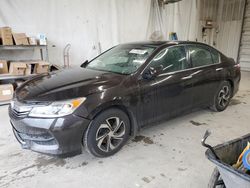 Salvage cars for sale from Copart York Haven, PA: 2017 Honda Accord LX