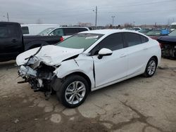 Salvage cars for sale at Indianapolis, IN auction: 2019 Chevrolet Cruze LT