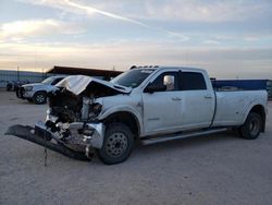 Salvage cars for sale at Andrews, TX auction: 2019 Dodge 3500 Laramie