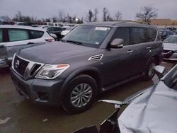 Salvage cars for sale from Copart Bridgeton, MO: 2019 Nissan Armada SV