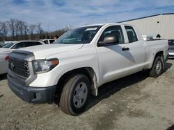 Toyota salvage cars for sale: 2018 Toyota Tundra Double Cab SR/SR5