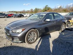 Salvage cars for sale at Memphis, TN auction: 2015 Infiniti Q50 Base