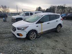 Salvage cars for sale at Mebane, NC auction: 2019 Ford Escape S