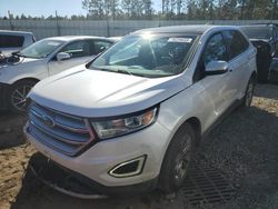 Salvage cars for sale at Harleyville, SC auction: 2015 Ford Edge SEL