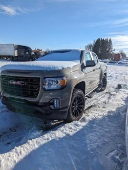 Salvage cars for sale from Copart London, ON: 2021 GMC Canyon Elevation