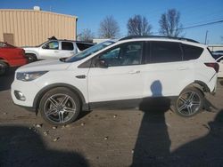 Salvage cars for sale at Moraine, OH auction: 2019 Ford Escape SEL