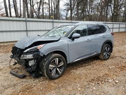 Salvage cars for sale at Austell, GA auction: 2021 Nissan Rogue Platinum