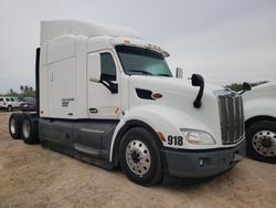 Salvage trucks for sale at Mercedes, TX auction: 2017 Peterbilt 579
