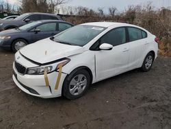 Vehiculos salvage en venta de Copart Baltimore, MD: 2017 KIA Forte LX
