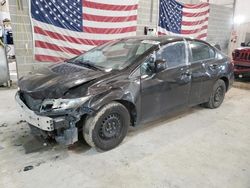 Salvage cars for sale from Copart Columbia, MO: 2013 Honda Civic LX