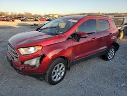 Salvage cars for sale from Copart Cahokia Heights, IL: 2019 Ford Ecosport SE