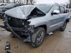 Salvage cars for sale at Bridgeton, MO auction: 2017 Jeep Grand Cherokee Limited