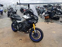 Salvage motorcycles for sale at Sun Valley, CA auction: 2022 Yamaha MTT09 GT