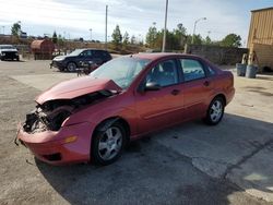 Ford Focus ZX4 salvage cars for sale: 2005 Ford Focus ZX4