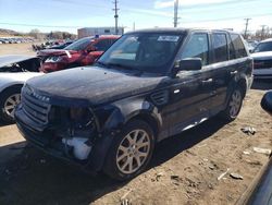 Salvage cars for sale from Copart Colorado Springs, CO: 2009 Land Rover Range Rover Sport HSE