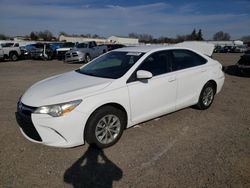 Salvage cars for sale at Mocksville, NC auction: 2017 Toyota Camry LE