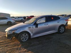 Salvage cars for sale from Copart Amarillo, TX: 2018 KIA Optima LX