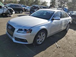 Audi A4 salvage cars for sale: 2011 Audi A4 Premium