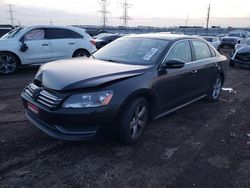 Volkswagen salvage cars for sale: 2012 Volkswagen Passat SE