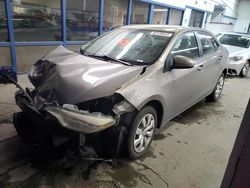 Salvage cars for sale from Copart Pasco, WA: 2015 Toyota Corolla L