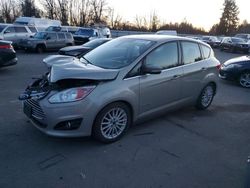 Salvage cars for sale at Portland, OR auction: 2016 Ford C-MAX SEL