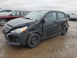 Salvage cars for sale from Copart Kansas City, KS: 2022 Mitsubishi Mirage G4 ES