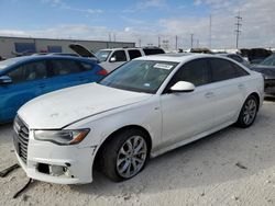 Salvage cars for sale from Copart Haslet, TX: 2018 Audi A6 Premium