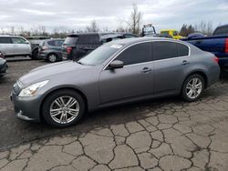 Salvage cars for sale from Copart Woodburn, OR: 2013 Infiniti G37 Base