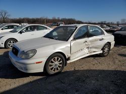 Salvage cars for sale at Des Moines, IA auction: 2004 Hyundai Sonata GLS