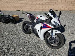 Salvage motorcycles for sale at Mentone, CA auction: 2008 Honda CBR1000 RR