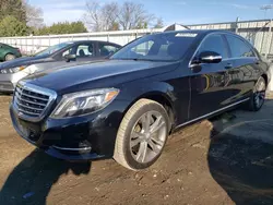 Carros dañados por inundaciones a la venta en subasta: 2017 Mercedes-Benz S 550 4matic