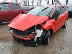 Salvage cars for sale at Bridgeton, MO auction: 2015 Ford Fiesta SE