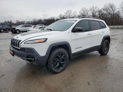 Jeep Cherokee salvage cars for sale: 2016 Jeep Cherokee Trailhawk