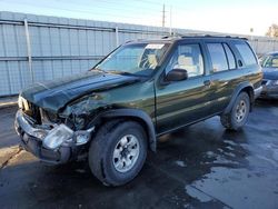 Salvage cars for sale at Littleton, CO auction: 1996 Nissan Pathfinder LE
