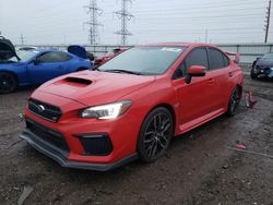 Salvage cars for sale from Copart Elgin, IL: 2020 Subaru WRX STI Limited