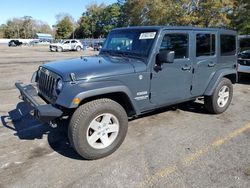 Jeep Wrangler salvage cars for sale: 2017 Jeep Wrangler Unlimited Sport