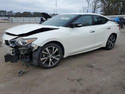 Salvage cars for sale at Dunn, NC auction: 2017 Nissan Maxima 3.5S