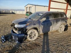 Salvage cars for sale from Copart Helena, MT: 2017 Toyota Highlander Hybrid