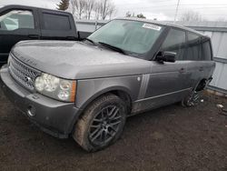 Salvage cars for sale from Copart Bowmanville, ON: 2008 Land Rover Range Rover HSE