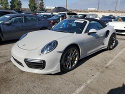 Salvage cars for sale from Copart Rancho Cucamonga, CA: 2018 Porsche 911 Turbo