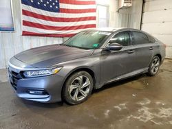 Salvage cars for sale from Copart Lyman, ME: 2018 Honda Accord EX