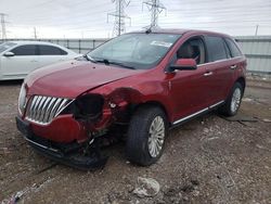 Vehiculos salvage en venta de Copart Elgin, IL: 2013 Lincoln MKX