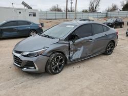 Salvage cars for sale at Oklahoma City, OK auction: 2019 Chevrolet Cruze LT