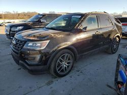 Salvage cars for sale at Lebanon, TN auction: 2016 Ford Explorer Sport