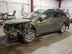 Salvage cars for sale from Copart Billings, MT: 2017 Subaru Outback 2.5I Premium