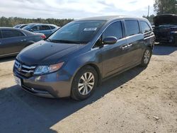 Salvage cars for sale from Copart Gaston, SC: 2015 Honda Odyssey EX