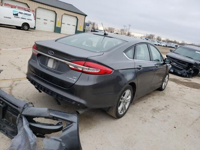 2018 Ford Fusion SE Hybrid