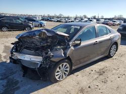 Salvage cars for sale at Sikeston, MO auction: 2021 Toyota Camry LE